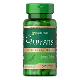 Puritan's Pride Ginseng Complex with Royal Jelly 50 капсул
