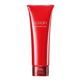 Fujifilm Astalift Moisture Foam зволожуюча піна для вмивання з астаксантином, лікопіном, колагеном, 100 мл