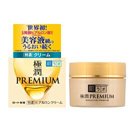 Hada Labo Gokujun Premium Hyaluronic Cream зволожуючий крем, 7 видів гіалуронової кислоти, 50 г