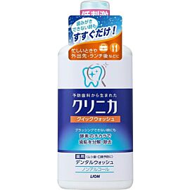 Lion Clinica Quick Wash ополіскувач для видалення та профілактики зубного нальоту, 450 мл
