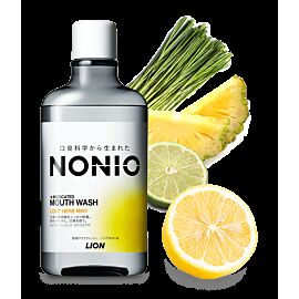 Lion Nonio Light Herb Mint ополіскувач для порожнини рота без спирту, м'ятно-ананасово-трав'яний смак, 600 мл