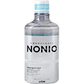LION NONIO Plus Care Ополіскувач для зубів, відбілює та усуває неприємний запах, біла м'ята, 600 мл