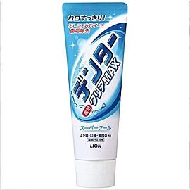 Lion Denter Clear MAX Cool Mint Зубна паста з фтором і мікрогранулами від карієсу, охолоджуюча м'ята, 140 г