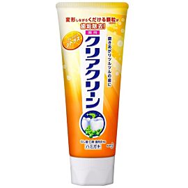 Kao Clear Clean Whitening Відбілююча зубна паста з мікрогранулами, аромат цитрус, 130 г