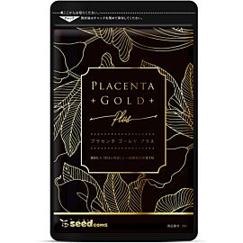Seedcoms Placenta Gold Екстракт плаценти + NMN та 5 компонентів для краси та молодості, 90 капсул на 90 днів