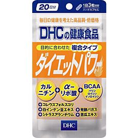 DHC α-ліпоєва кислота + BCAA + екстракти, 60 табл на 20 днів