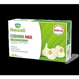 Naturell Czosnek Max часнику екстракт 10 мг без запаху, 90 капсул