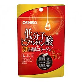 Orihiro Щільний колаген (пептид), Плацента, 30 капсул на 30 днів. До 04/2026