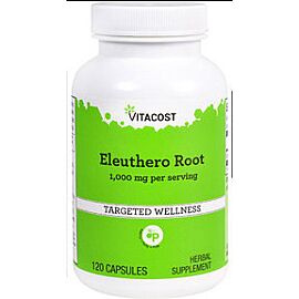 Vitacost Eleuthero Root Елеутерокок екстракт кореня 500 мг, 120 капсул