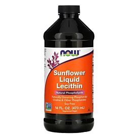 NOW Sunflower Liquid Lecithin 473 мл