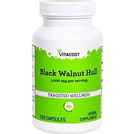 Vitacost Black Walnut Hull Чорний горіх, 1000 мг, 120 капсул