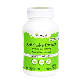 Vitacost Artichoke Extract екстракт артишоку стандартизований 5% cynarin, 300 мг 60 капсул