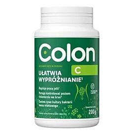 Colon C розчинна клітковина (Psyllium), інулін, лактобактерії, правильне функціонування кишківника, 200 г