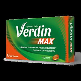 Verdin Max екстракт Куркуми стандартизований 80% високоефективний 42 мг куркуміну, 15 капсул