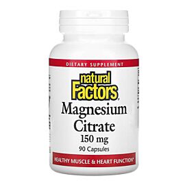 Natural Factors Magnesium Citrate 90 капс