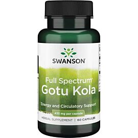 Swanson Premium Gotu Kola, Готу кола Центела азійська 435 мг, 60 капсул