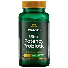 Swanson Ultra Potency Probiotic 66 млрд КУО 14 штамів, 60 капс