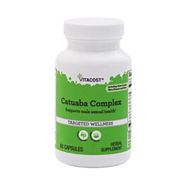 Vitacost Catuaba Complex катуаба, мака, женьшень, муїра пуама, 60 капсул