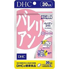 DHC Валеріана, Меліса, Omega-3, вітамін E для поліпшення сну та боротьби зі стресом, 60 капсул