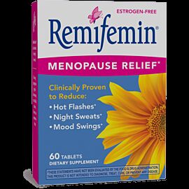 Nature's Way Remifemin, екстракт Black Cohosh (циміфуга), не містить естрогену, 60 таблеток на 30 днів