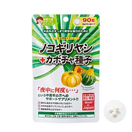Japan Gals Saw Palmetto екстракт, олія гарбузового насіння, вітамін E, 90 таблеток на 30 днів прийому