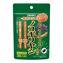 ORIHIRO Saw Palmetto, женьшень, гарбузова олія, крахейда, цинк, селен, 60 капс на 30 днів