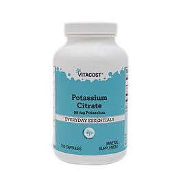 Vitacost Potassium Citrate Калій цитрат, 99 мг, 300 капсул