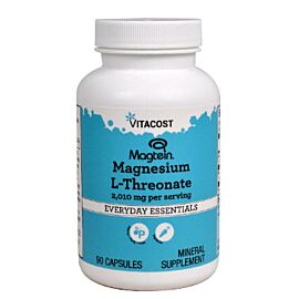 Vitacost Magtein® Magnesium L-Threonate L-треонат магнію, 90 капсул на 30 днів приймання