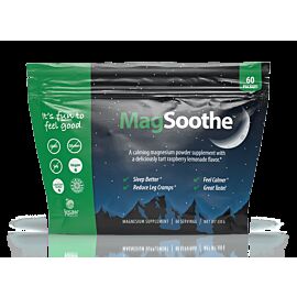 Jigsaw Health MagSoothe Tart Raspberry Lemonade магній для відпочинку та міцного сну, 60 стіків
