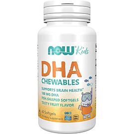 Now kids Omega Fishies For Kids - 200 mg DHA 120 жувальних рибок (Ісландський РЖ)