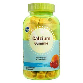 Kroger Calcium Gummie жувальні мармеладкі з кальцієм 500 мг, вітамін D 1000 IU на порцію, 100 шт