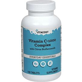 Vitacost Vitamin C-1000 Complex Вітамін С 1000 мг із цитрусовими біофлавоноїдами, 100 таблеток