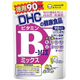 DHC B MIX японські вітаміни, комплекс вітамінів групи B, 180 таблеток на 90 днів прийому