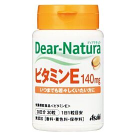 Asahi Dear-natura Вітамін E, 200 МО (140 мг), 30 капсул на 30 днів прийому