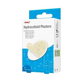 Dr. Max Plaster Hydrocolloid Гідроколоїдні пластирі 5 шт. 69 х 44 мм