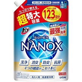 Lion Top Super Nanox Концентрований рідкий засіб для прання білизни, поповнення 1230 г