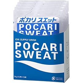 Otsuka Pocari Sweat високоякісний напій з електролітами та глюкозою, 5 пакетів по 74 г
