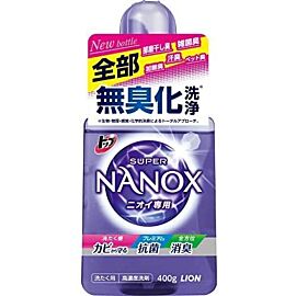 Lion Top Super Nanox Smell Dedicated Концентрований рідкий засіб для прання білизни, усуває запах, 400 мл
