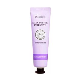 Deoproce Shea Butter Intensive Hand Cream Black Berry Bay парфумований крем для рук з олією ши, 50 г