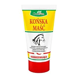 GorVita мазь зігріваюча 'кінська' з капсаїцином, рослинними екстрактами, ефірними оліями, 250 мл. До 11/2026