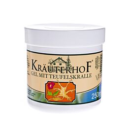 Krauterhof гель з екстрактом кореня Devil's Claw, ментолом, евкаліптовою олією, 250 мл. До 03/2026