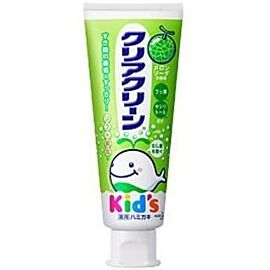 Kao Clear Clean Kids Дитяча зубна паста-гель з мікрогранулами смак дині і крем-соди, 70 г