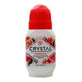 Crystal Mineral Deodorant Roll-On Pomegranate Кульковий дезодорант з мінеральними квасцями, 66 мл