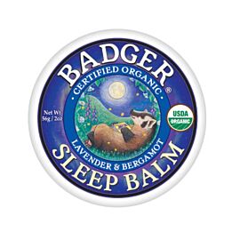 Badger Organic Sleep Balm Лаванда, бергамот, розмарин, імбир Заспокійливий бальзам для хорошого сну, 56 г