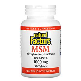 Natural Factors MSM 1000 mg 90 caps