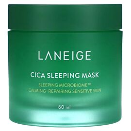 Laneige Cica Sleeping Mask Нічна маска для проблемної шкіри з екстрактом центели, 60 мл