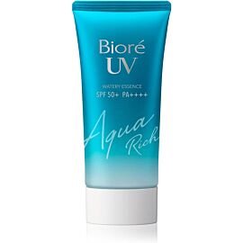 Kao Biore UV Aqua Rich Watery Essence водостійкий сонцезахисний крем SPF 50+ PA++++, 50 г