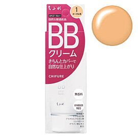 CHIFURE зволожуючий BB крем SPF27, PA++ #1 охра, 50 мл