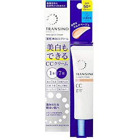 TRANSINO Whitening CC Cream Відбілюючий водостійкий СС крем для обличчя з SPF 50 + PA ++ ++, беж 30 г