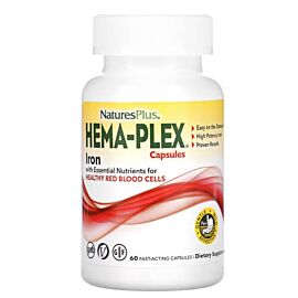 NaturesPlus Hema-Plex 60 капсул із швидким  вивільненням